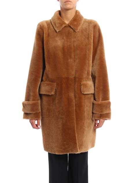 Shearling Miu Miu Coats for Women 